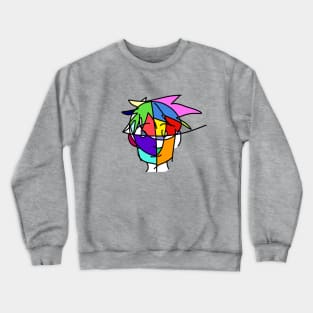 Abstract Guy Crewneck Sweatshirt